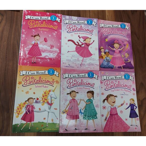 I Can Read! Beginning Reading Level 1 Pinkalicious Set 6 Books, Paperbacks - Picture 1 of 8
